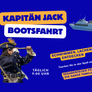 Kapitän Pirat Sonnenstrand Bootfahrt