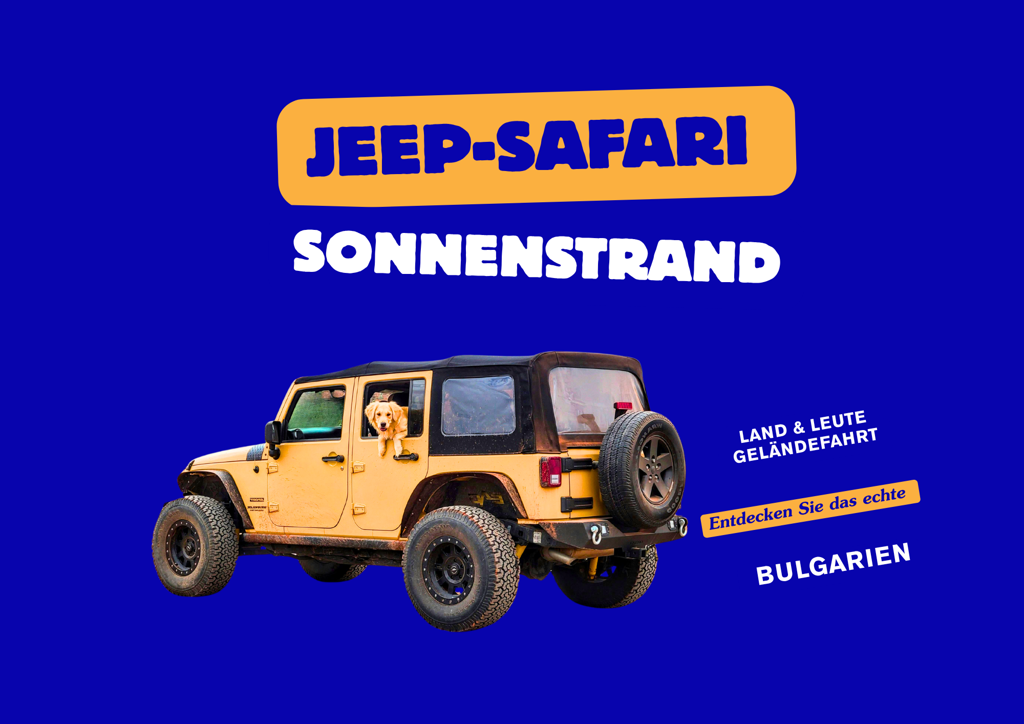 Geländewagen Sonnenstrand Jeep Safari Sonnenstrand Bulgarien