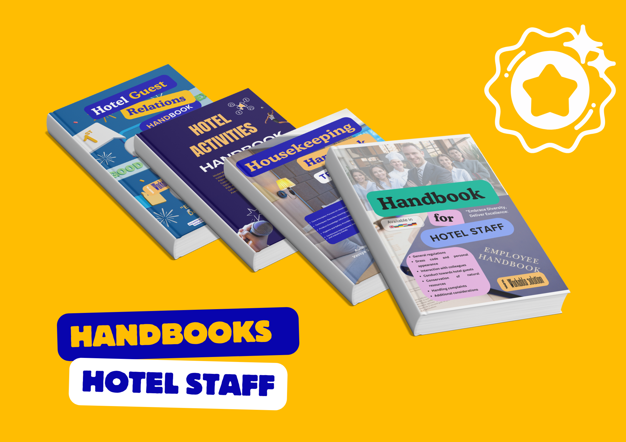 Handbooks for hotel staff